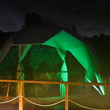 Glamping Claro de Luna Guatavita Exterior foto