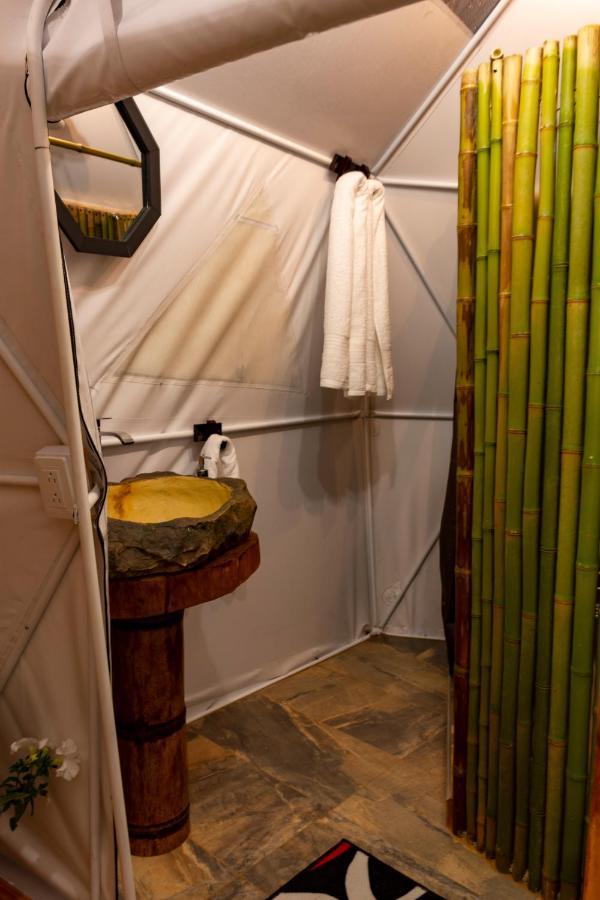 Glamping Claro de Luna Guatavita Exterior foto