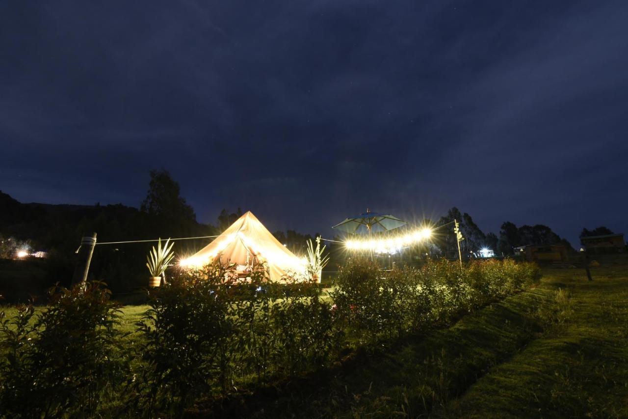 Glamping Claro de Luna Guatavita Exterior foto