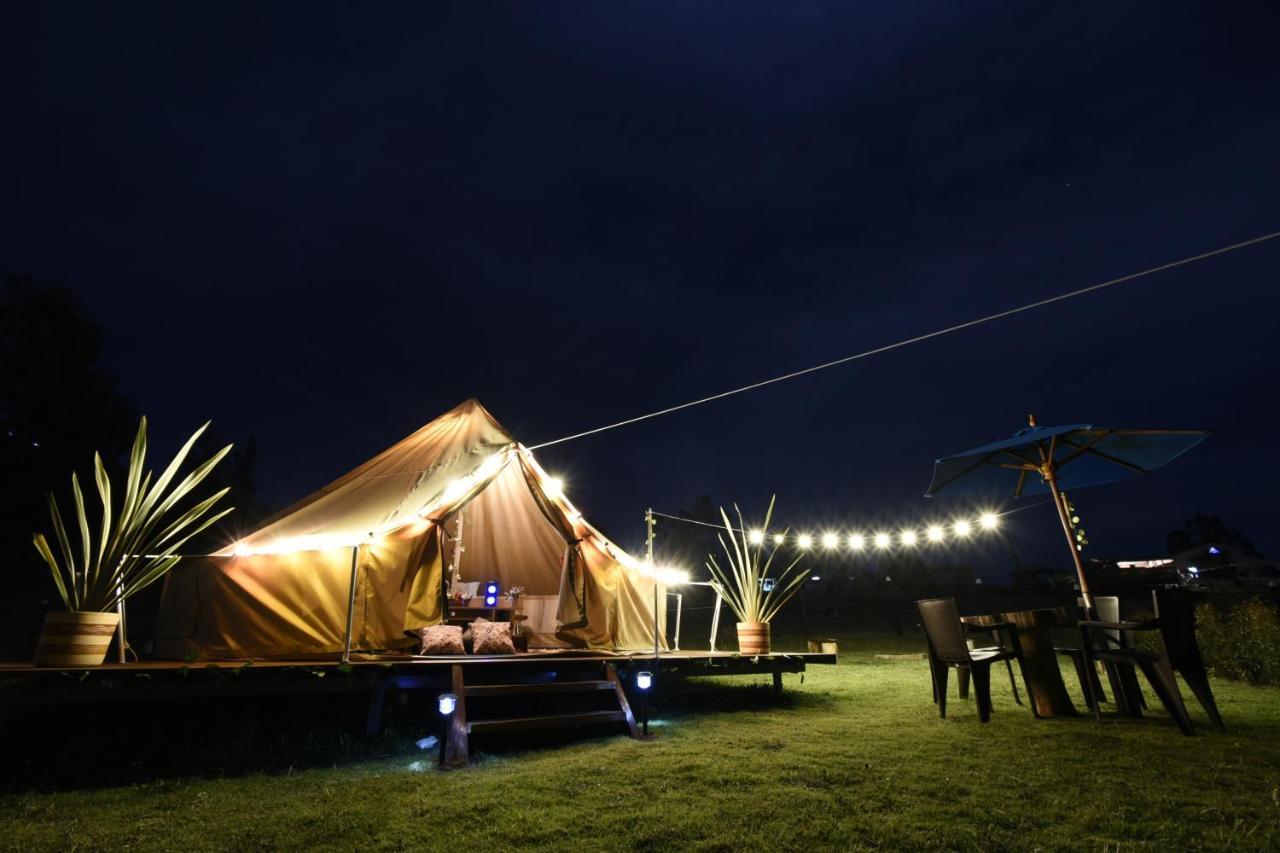 Glamping Claro de Luna Guatavita Exterior foto