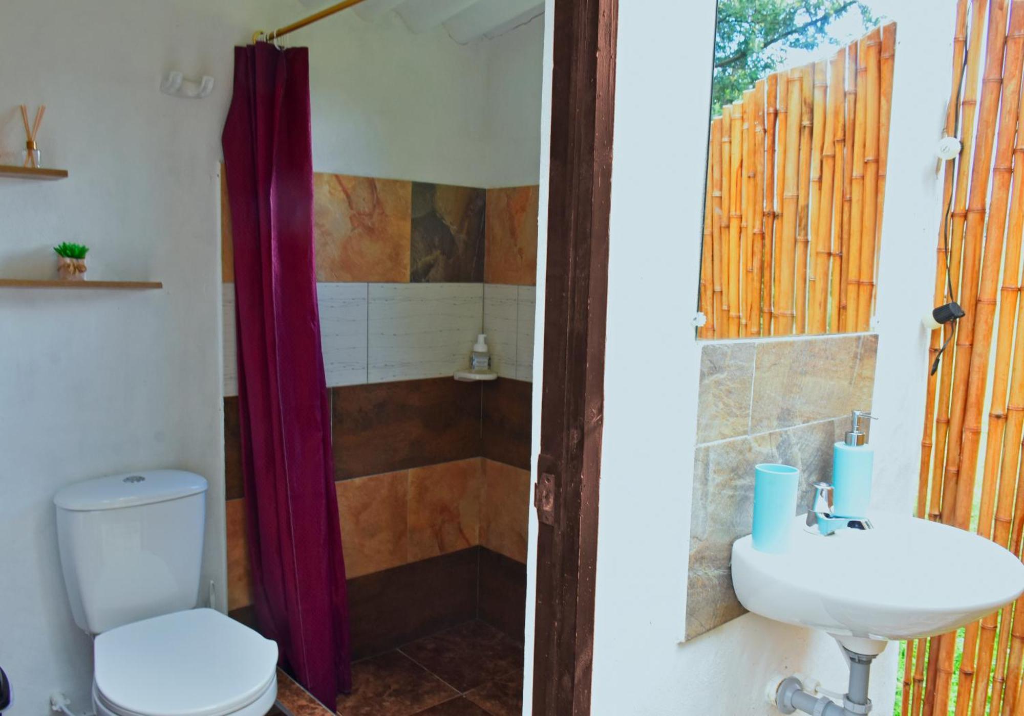 Glamping Claro de Luna Guatavita Exterior foto